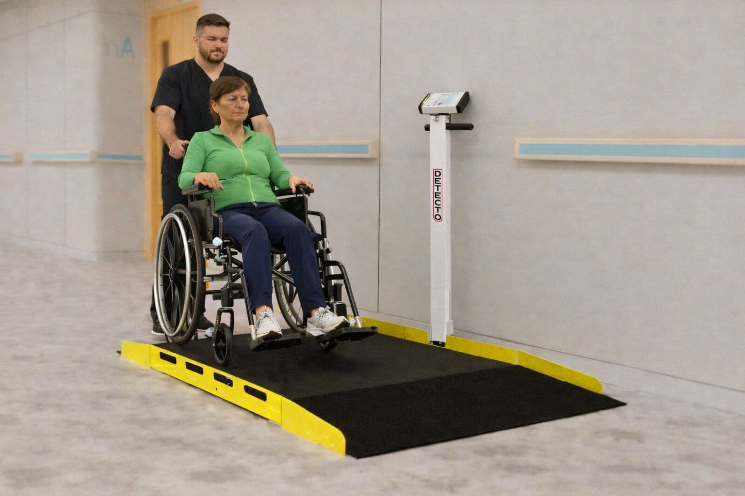 7150-AC-ADA_compliant_wheelchair_scale-woman_entering_scale.jpg