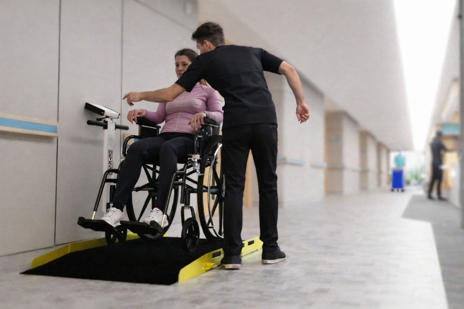 7150-AC-ADA_compliant_wheelchair_scale-woman_on_scale.jpg