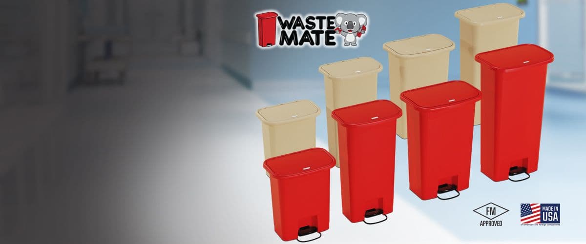 Waste Mate Plastic Waste Receptacles